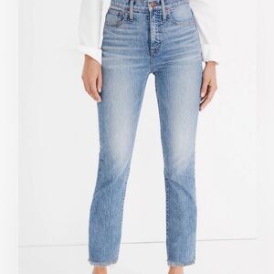 Madewell High Rise Light Blue Jeans
